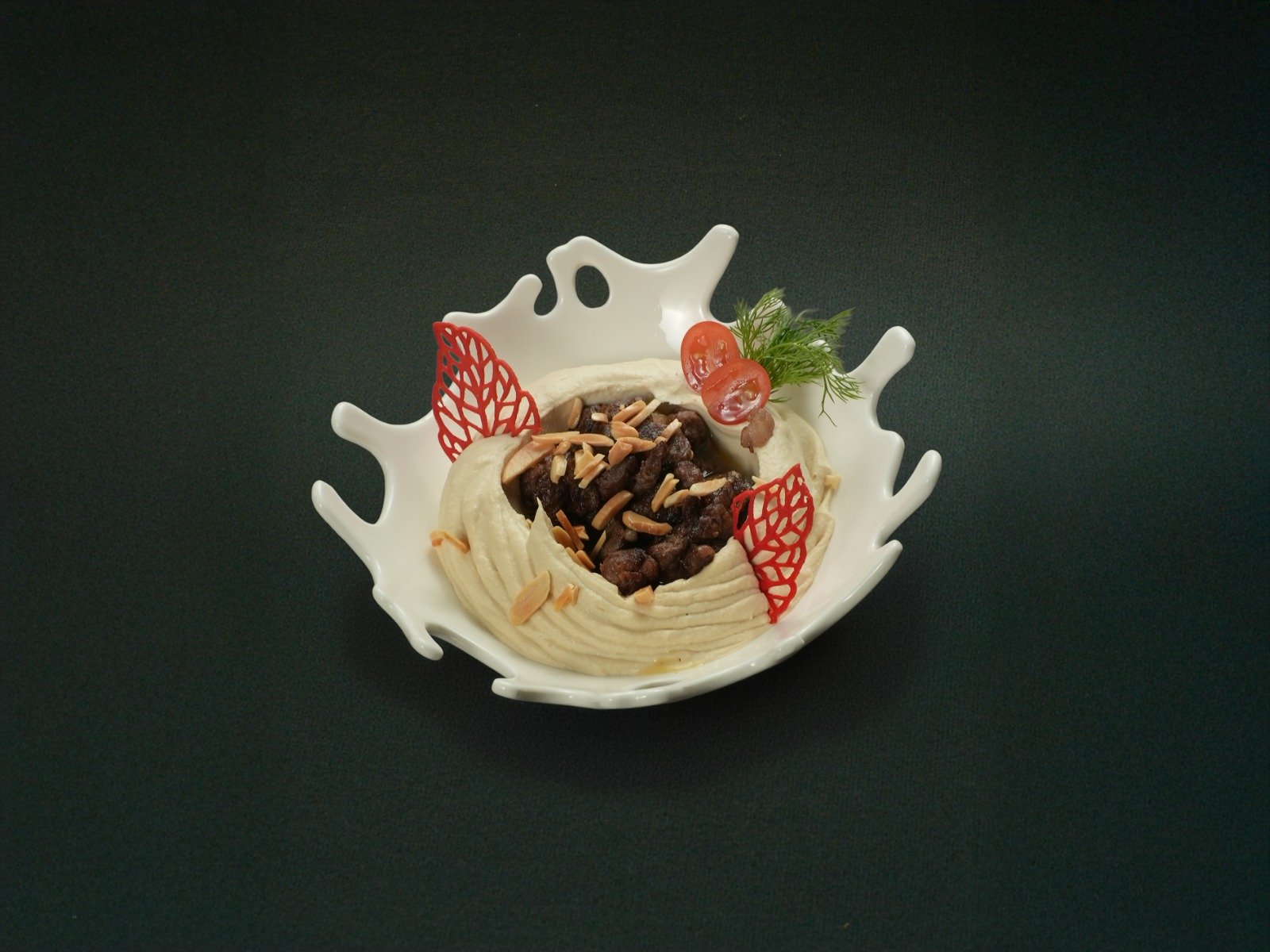 حمص باللحمة